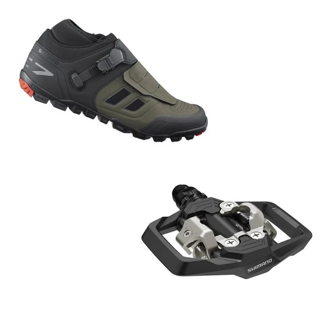 【SHIMANO】ME502 男款林道越野性能車鞋 加大鞋楦 黑色 歷史價格詳細信息
