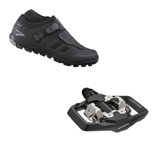 【SHIMANO】ME502 男款林道越野性能車鞋 加大鞋楦 黑色 歷史價格詳細信息