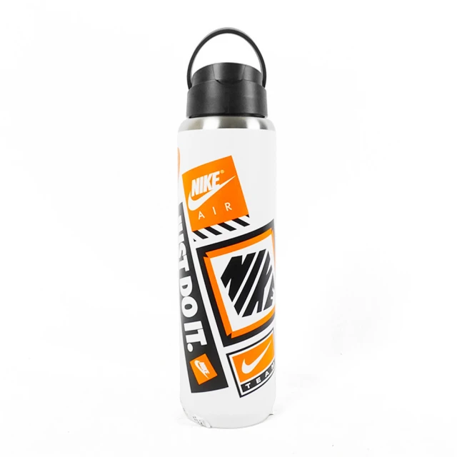 NIKE 水壺 吸管水壺 24OZ 運動 休閒 健身 路跑 單車 透明 灰 - N000318402524 歷史價格詳細信息