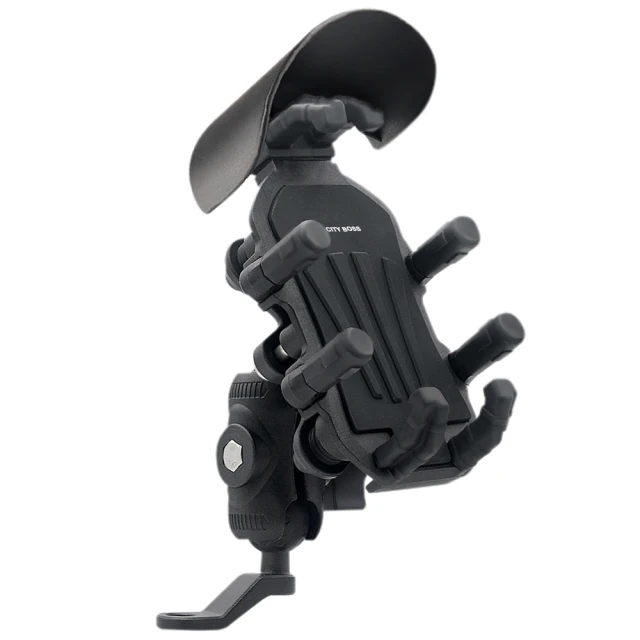 【CityBoss】機車手機固定車架 機車後照鏡手機架 導航適合外送使用 歷史價格詳細信息