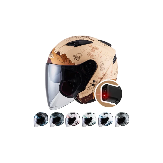 【SOL】iMiniDV X4 SO-XP 獨角獸 3/4罩 內建式 安全帽 行車紀錄器 (機車│半罩│內襯) 歷史價格詳細信息