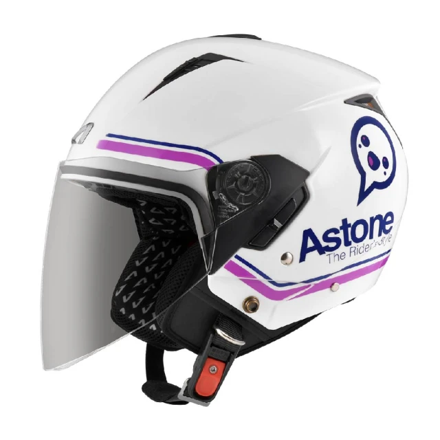 ASTONE RST AQ11 平黑紅 可拆洗 內墨鏡設計 通風系統 3/4罩  安全帽 半罩 歷史價格詳細信息