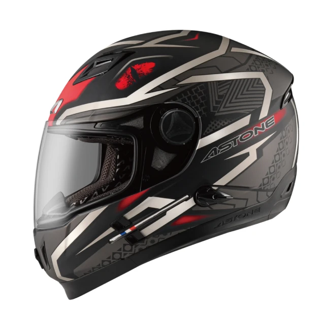 ASTONE ROADSTAR 安全帽  WW11 平光灰黑 內墨鏡片 通風系統 吸濕排汗 眼鏡溝槽 全罩式《比帽王》 歷史價格詳細信息