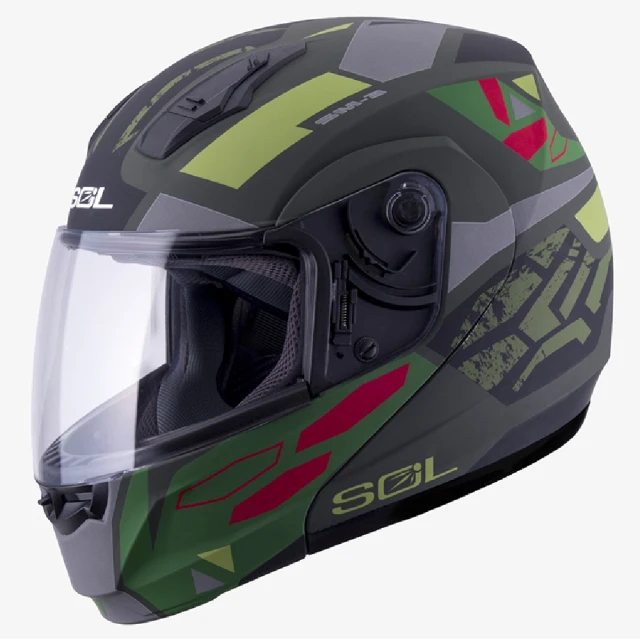 【SOL】SM-3 戰將 消光灰/藍黑 可樂帽 MD-04(可掀式安全帽│機車│鏡片│竹炭內襯│輕量化 歷史價格詳細信息