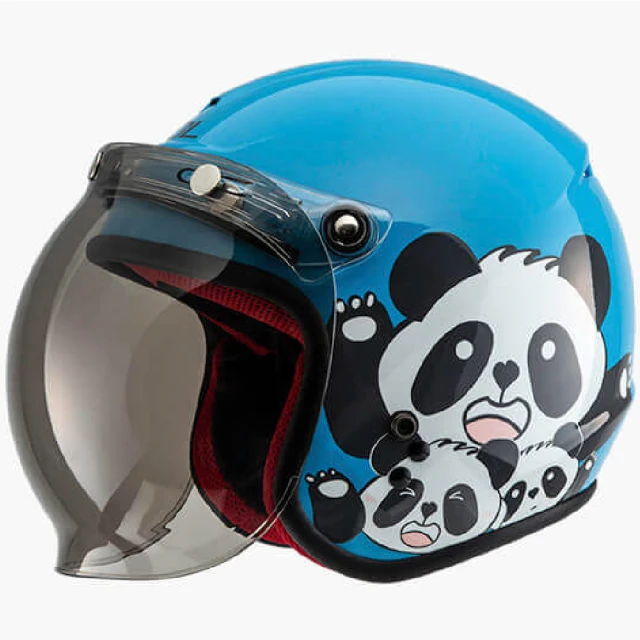 【SOL】SO-9K 胖達 藍/白 高規格兒童安全帽 騎士帽 3/4罩(機車│可拆洗內襯│附泡泡鏡片│GOGORO) 歷史價格詳細信息