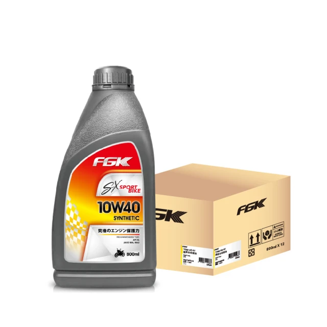 【FGK】SX 4T 10W40 機車全合成機油 800ml(整箱12入 / 總代理源豐行) 價格比較,價格查詢,歷史價格詳細信息