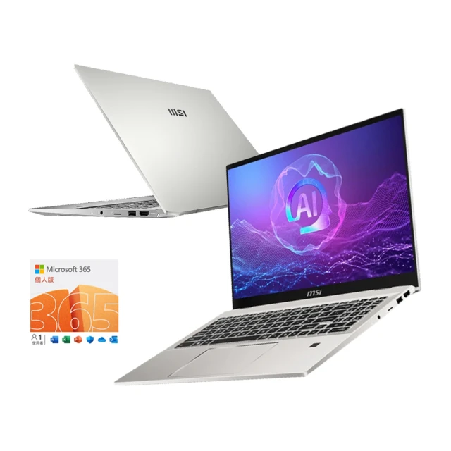 M365★【MSI 微星】16吋 AI Evo 輕薄筆電(Prestige 16 B1MG-007TW/Intel Core Ultra 7 155H/32G/1T SSD/Win 歷史價格詳細信息
