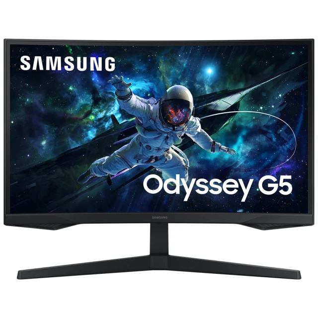 SAMSUNG 三星 Odyssey G5 27型 2K 1000R曲面電競顯示器 C27G55TQBC【GAME休閒館 歷史價格詳細信息
