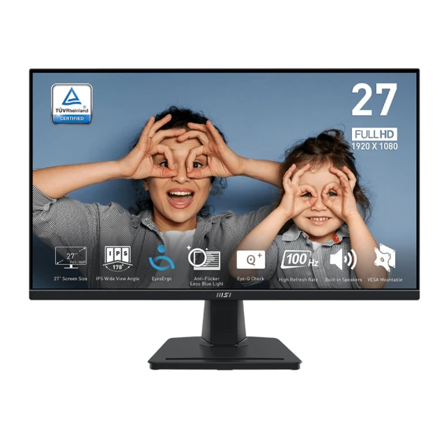 【MSI 微星】PRO MP275 27型 IPS 100Hz 平面護眼商用螢幕(EyesErgo護眼技術/HDMI/1ms/內建喇叭) 歷史價格詳細信息