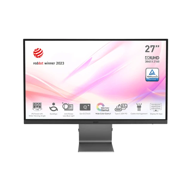【MSI 微星】Modern MD271UL 27型 IPS 4K 60Hz 美型螢幕(4ms/樞紐旋轉/Type-C 65W充電) 歷史價格詳細信息