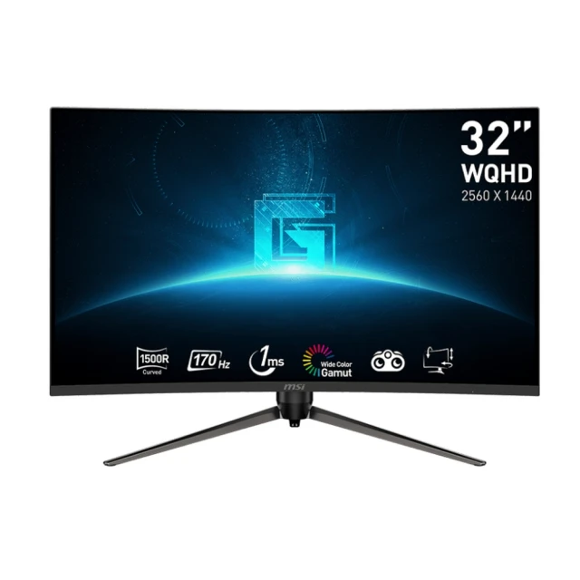 MSI 微星 G32CQ5P 32吋 VA 2K 170Hz 曲面電競螢幕(1500R/Adaptive-Sync/1ms) 歷史價格詳細信息