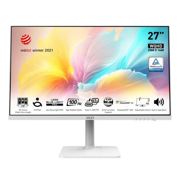 【MSI 微星】Modern MD272QXP 27型 IPS WQHD 100Hz 美型螢幕(Type-C/內建喇叭/TUV護眼) 歷史價格詳細信息