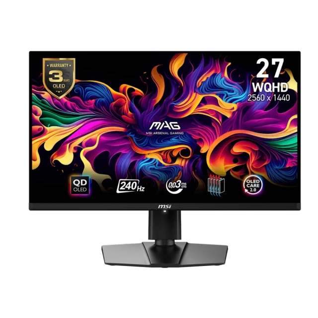 【MSI 微星】MAG 271QPX QD-OLED E2 26.5型 2K平面電競螢幕(240Hz/Type-C/Adaptive-Sync) 歷史價格詳細信息