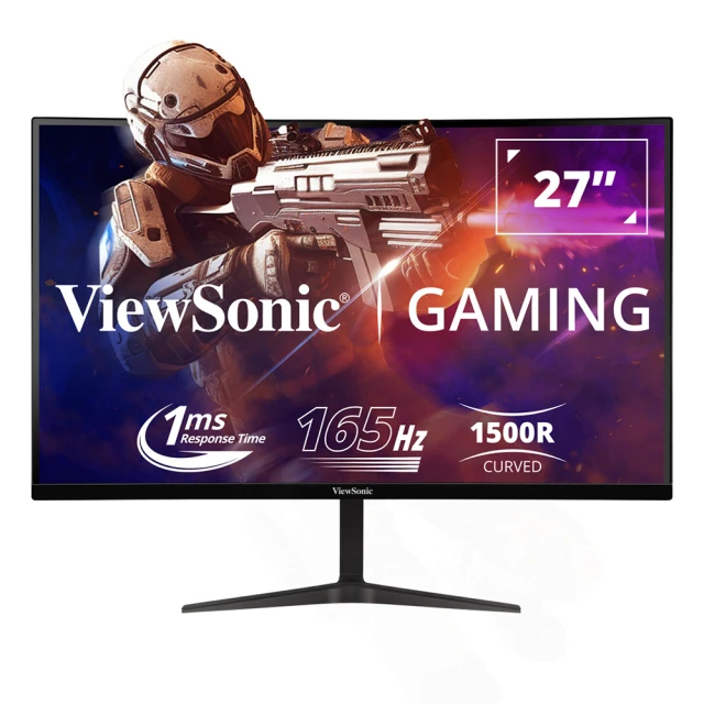 【ViewSonic 優派】VX2718-PC-mhd 27型 VA 180Hz 曲面電競螢幕(1500R/內建喇叭/FreeSync/1ms) 歷史價格詳細信息