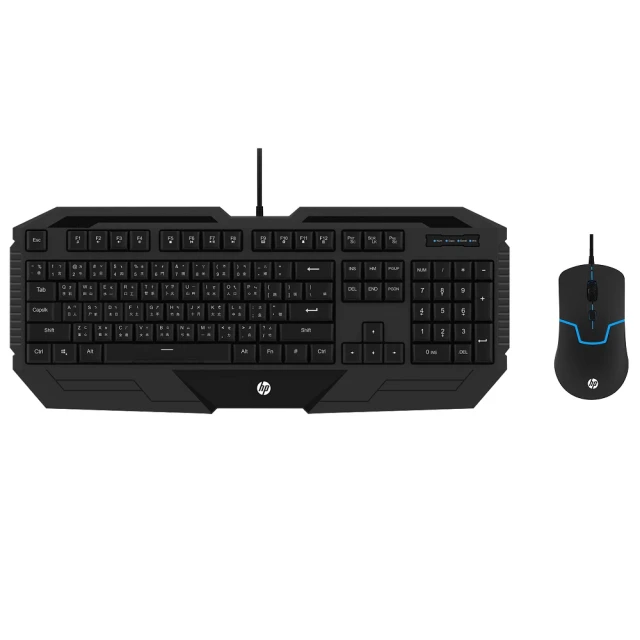 【HP 惠普】有線電競鍵鼠組(GK1100) 歷史價格詳細信息