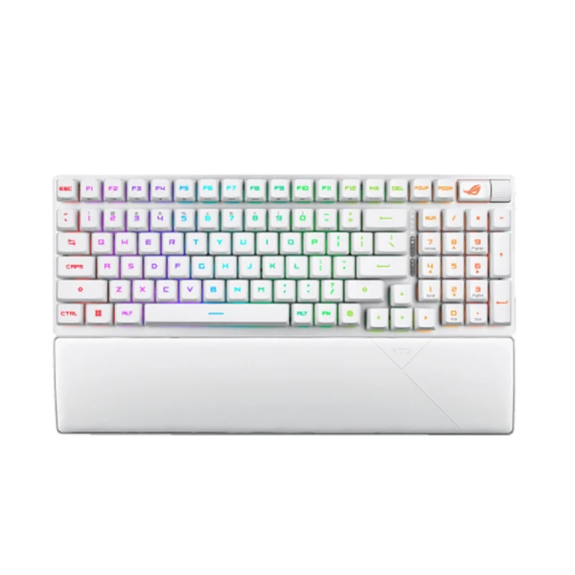 【ASUS 華碩】ROG Scope II 96 RX Wireless 無線三模電競鍵盤 白色(ROG RX 紅軸) 歷史價格詳細信息