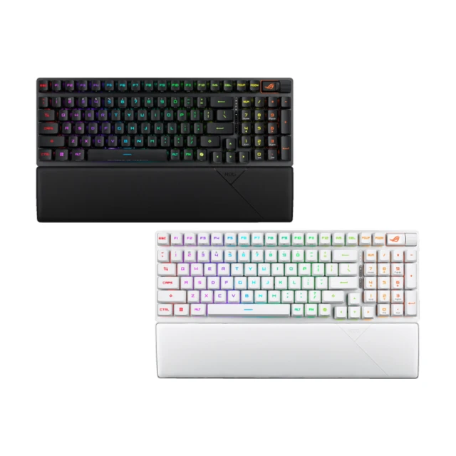 【ASUS 華碩】ROG Scope II 96 RX Wireless 無線三模電競鍵盤 白色(ROG RX 紅軸) 價格比較,價格查詢,歷史價格詳細信息