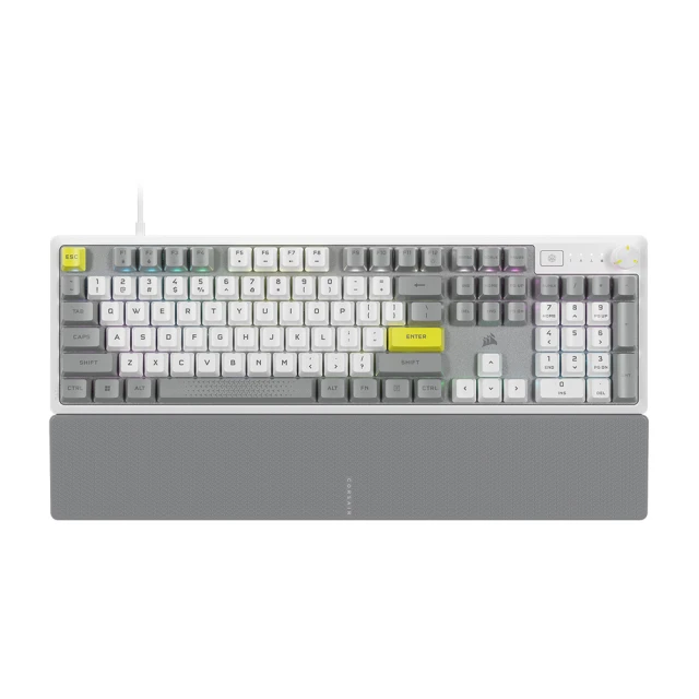 海盜船CORSAIR K70 CORE 紅軸RGB TKL機械式無線鍵盤【英】 歷史價格詳細信息