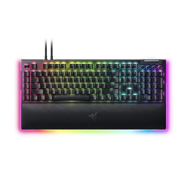 【Razer 雷蛇】BlackWidow V4 黑寡婦蜘幻彩版有線電競鍵盤(綠軸) 歷史價格詳細信息