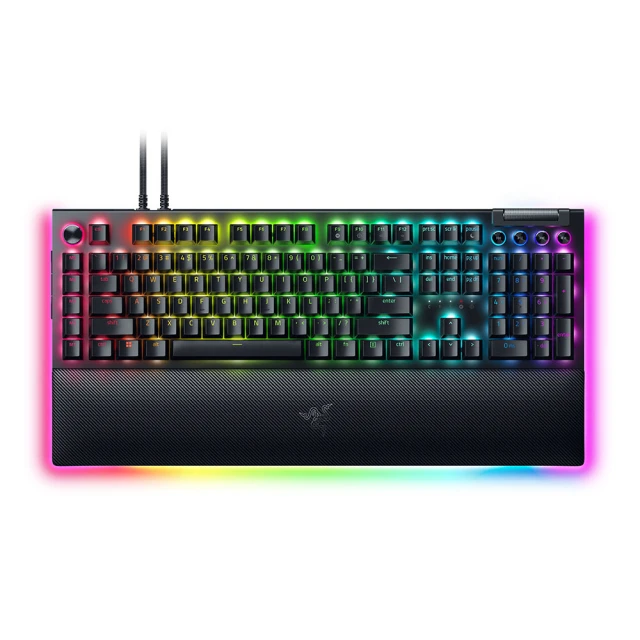 【Razer 雷蛇】BlackWidow V4 黑寡婦蜘幻彩版有線電競鍵盤(綠軸) 歷史價格詳細信息