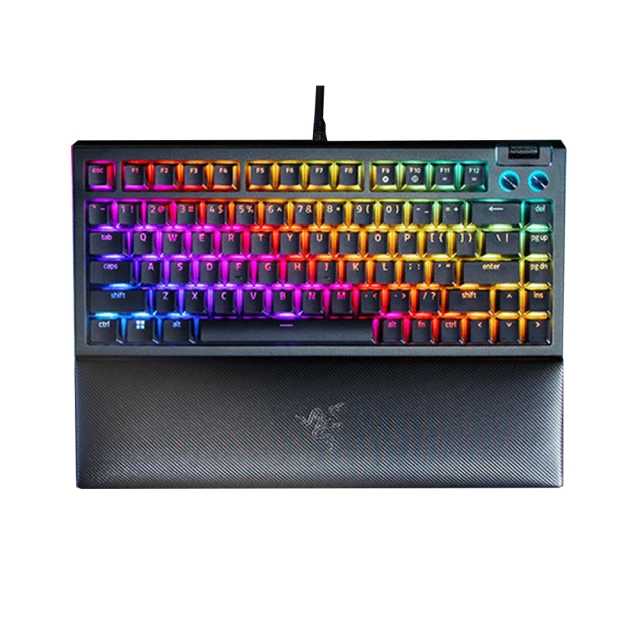 【Razer 雷蛇】BlackWidow V4 黑寡婦蜘幻彩版有線電競鍵盤(綠軸) 歷史價格詳細信息