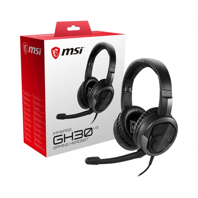 MSI 微星 Immerse GH30 V2 全罩式 電競 耳機 麥克風 耳麥 歷史價格詳細信息