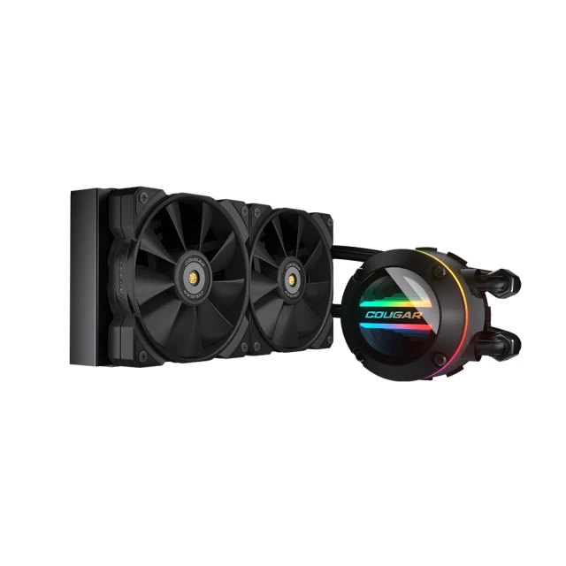 Cougar POSEIDON GT 360 水冷散熱器/全方位燈光效果/高效能散熱風扇 歷史價格詳細信息