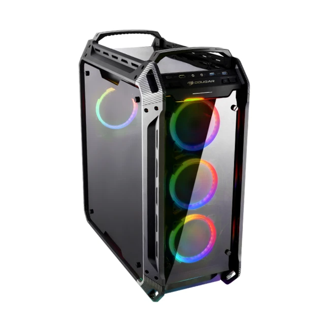 Cougar 美洲獅 Panzer EVO RGB 全塔機箱/炫麗色彩/功能便捷的前I/O 歷史價格詳細信息