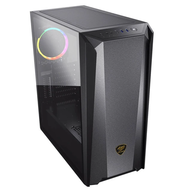 Cougar 美洲獅 MX660 Iron RGB 中塔機箱/鐵製面板/個性化投影燈/預裝ARGB風扇 歷史價格詳細信息