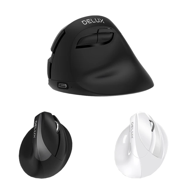 DeLUX M618mini 雙模垂直靜音光學滑鼠(電池版)【愛瘋潮】 歷史價格詳細信息
