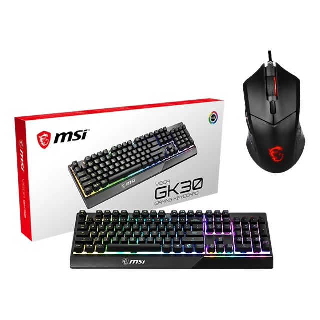 MSI 微星 電競超值組 Vigor GK30 TC 電競鍵盤 GM11電競滑鼠 GH20電競耳機 GD30 電競鼠墊 歷史價格詳細信息