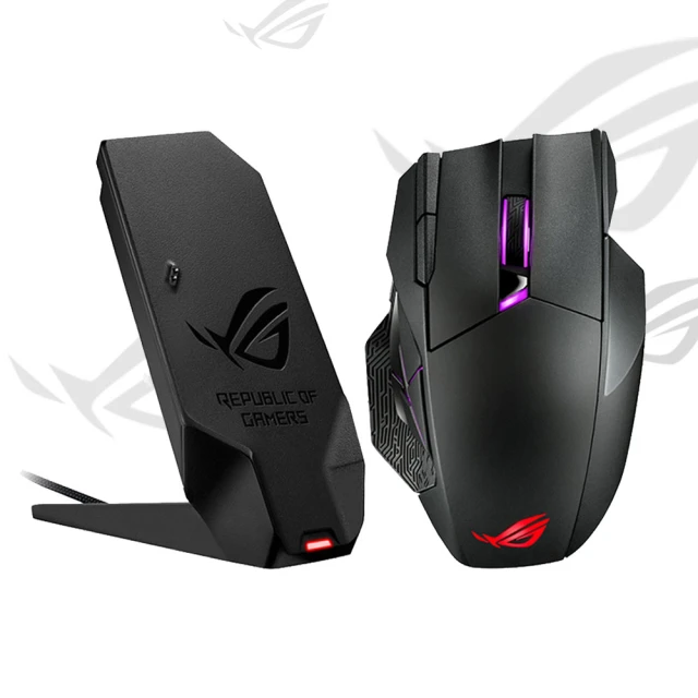【ASUS 華碩】ROG Spatha X 無線電競滑鼠 - 黑 歷史價格詳細信息