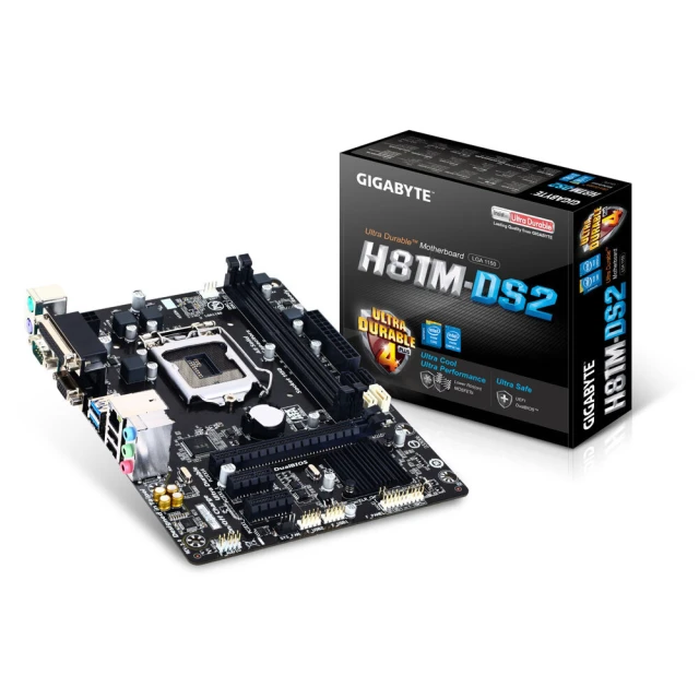 Gigabyte/技嘉 GA-H81M-S2PH DDR3電腦 1150針主板 集成串口 打印 歷史價格詳細信息
