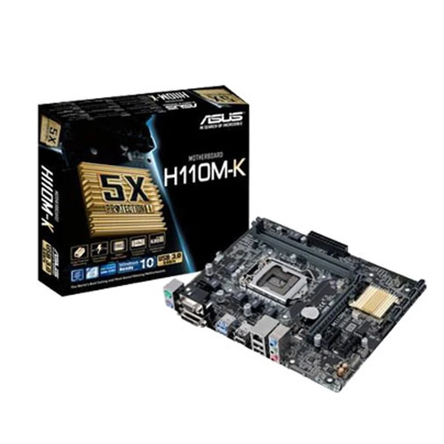 Asus/華碩H110M-K臺式機辦公游戲電腦主板 支持6代7代 1151針DDR4 歷史價格詳細信息