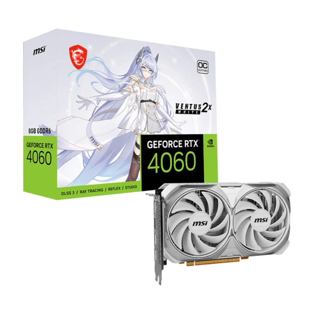 【MSI 微星】RTX 4060 VENTUS 2X WHITE 8G OC 顯示卡(萬圖師娘限量版) 歷史價格詳細信息