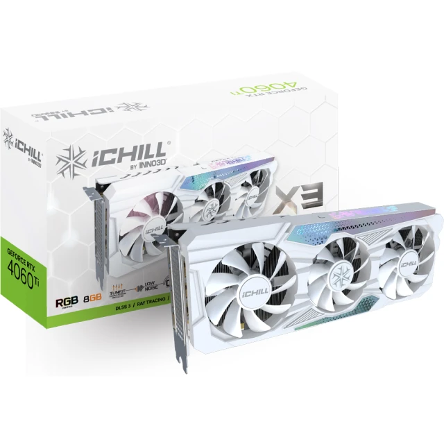【Inno3D 映眾】GeForce RTX 4060TI 8GB GDDR6 ICHILL X3 WHITE 歷史價格詳細信息