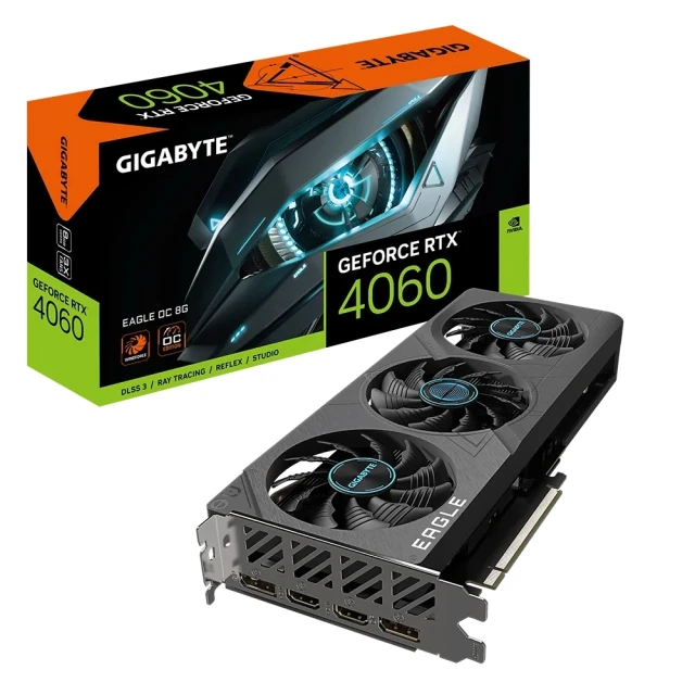技嘉GIGABYTE GeForce RTX 4060 EAGLE OC 8G 顯示卡 歷史價格詳細信息