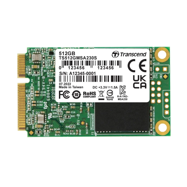 【Transcend 創見】MSA230S 256GB mSATA SATA Ⅲ SSD固態硬碟(TS256GMSA230S) 歷史價格詳細信息