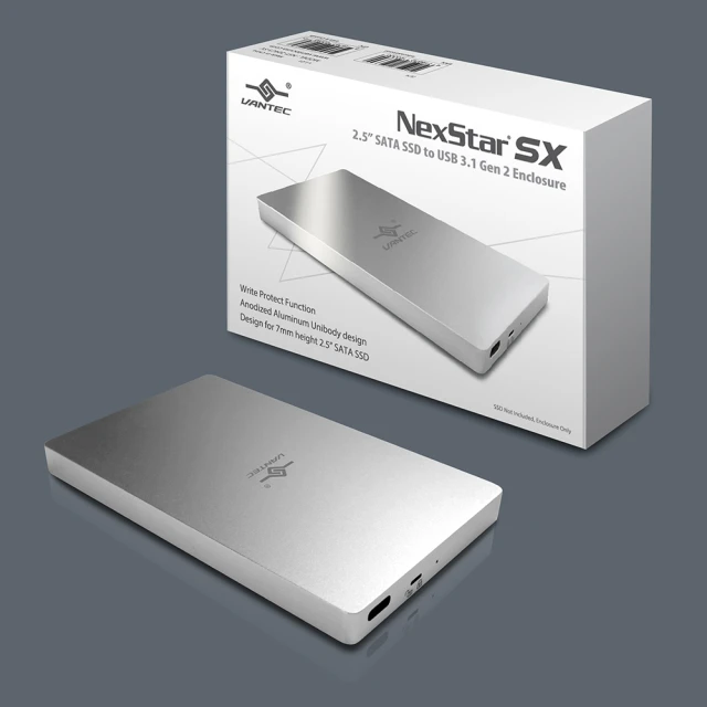 凡達克NexStar SX 2.5吋 SATA SSD to USB 3.1 Gen 2 Type C 外接盒(NST-204C3-SV) 歷史價格詳細信息