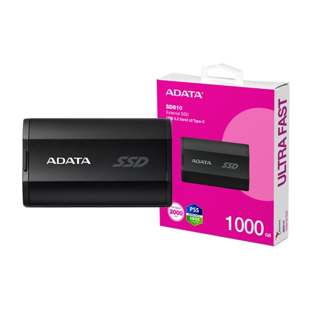 【ADATA 威剛】SD810 4000GB 外接式固態硬碟SSD(銀色 / SD810-4000G-CSG) 歷史價格詳細信息