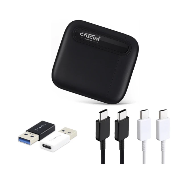 【Crucial 美光】配件升級組(收納包/1M傳輸線/轉接頭) X6 1TB Type-C 外接式ssd固態硬碟(CT1000X6SSD9) 歷史價格詳細信息