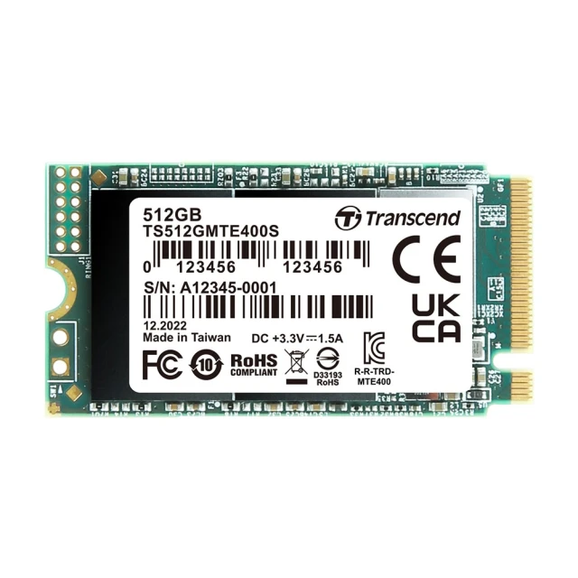 Transcend 創見 MTE410S 512GB M.2 2242 PCIe Gen4x4 SSD固態硬碟(TS512GMTE410S) 歷史價格詳細信息