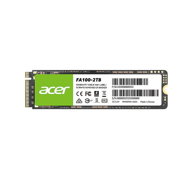Acer FA100 256GB 512GB 1TB PCIe Gen3 M.2 SSD固態硬碟 歷史價格詳細信息