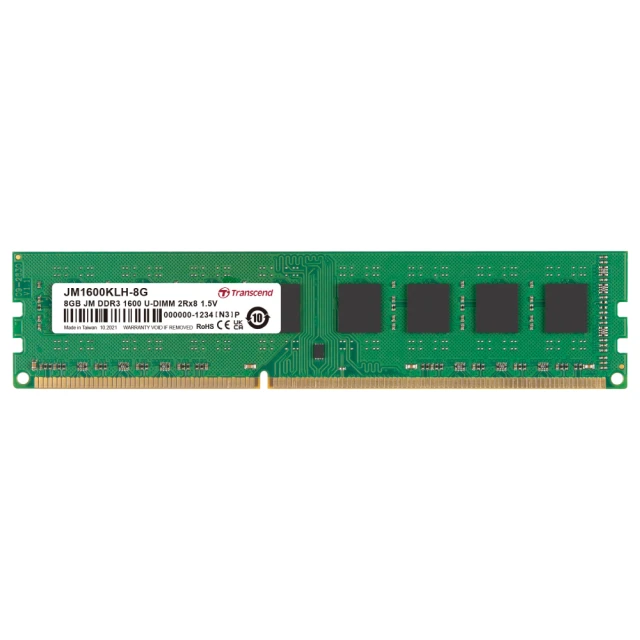 Transcend 創見 DDR3 1600 4GX2 共8G一組2支 可跑雙通道 歷史價格詳細信息