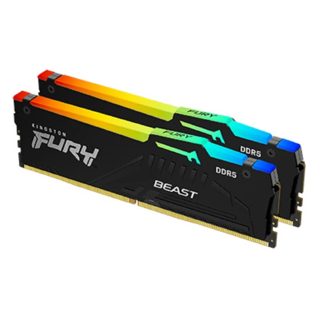 【Kingston 金士頓】FURY Beast RGB DDR5 5600 32GB (16GB x2) PC 記憶體 白 (KF556C36BWEAK2-32) *超頻 歷史價格詳細信息