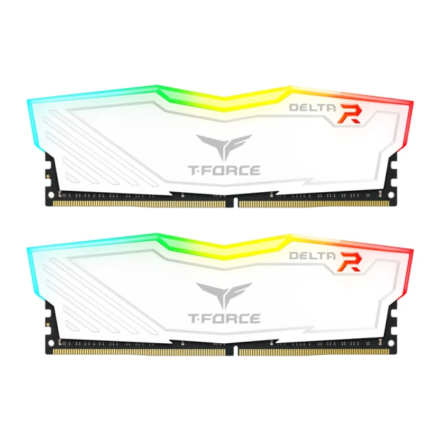 TEAM 十銓 T-FORCE DELTA RGB 炫光 DDR5 8000 32GB(16Gx2) CL38 白色 桌上型超頻記憶體 歷史價格詳細信息