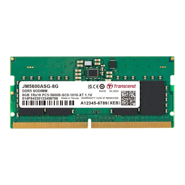 Transcend 創見 JetRam DDR5 5600 32GB 筆記型記憶體 JM5600ASE-32G 歷史價格詳細信息