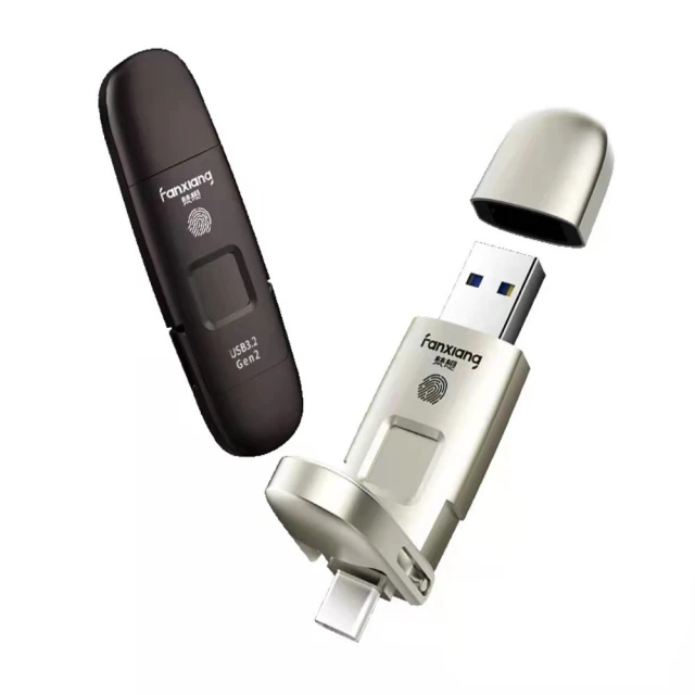 梵想F651 指紋加密固態硬碟512GB香檳銀USB3.2 Gen2 +Type-C手機電腦兩用 讀速550MB/s寫速470MB/s 歷史價格詳細信息