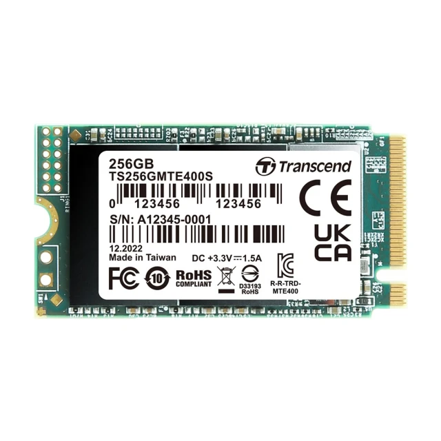 Transcend 創見 MTE400S 2TB M.2 2242 PCIe Gen3x4 SSD固態硬碟(TS2TMTE400S) 歷史價格詳細信息