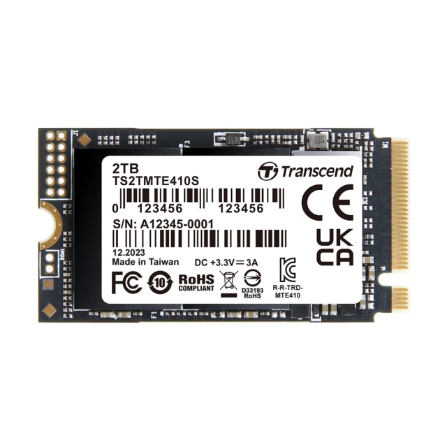Transcend 創見 MTE400S 2TB M.2 2242 PCIe Gen3x4 SSD固態硬碟(TS2TMTE400S) 歷史價格詳細信息